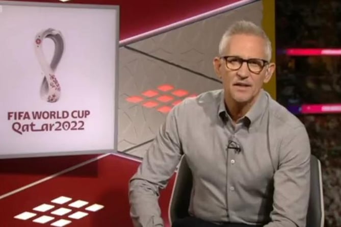 Gary Lineker tried his hand at some Welsh.  