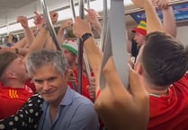 WATCH: Cymru fans blast out the National Anthem