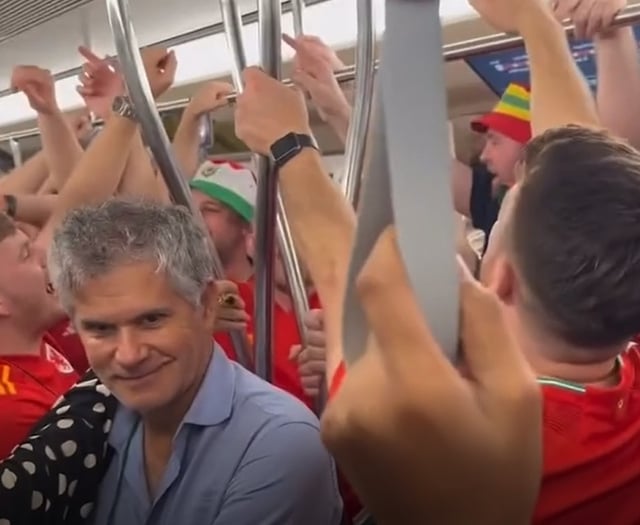 WATCH: Cymru fans blast out the National Anthem