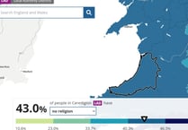 Census data shows drop in religion across mid and north Wales