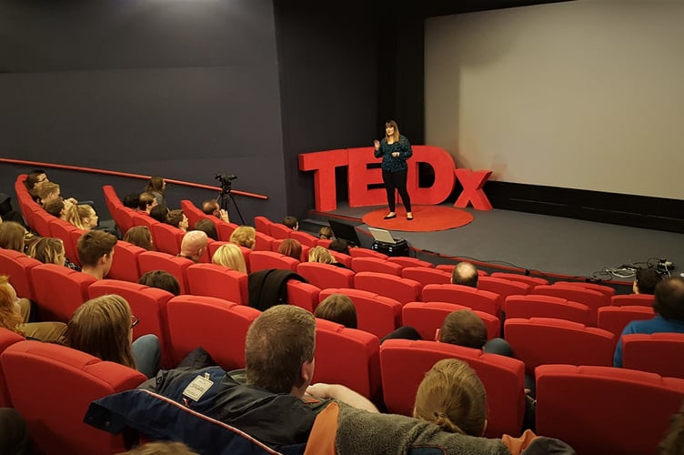 TedxAberystwyth in 2020.
