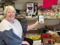 Village shop holds Christmas raffle to help Bronglais Appeal