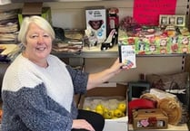 Village shop holds Christmas raffle to help Bronglais Appeal