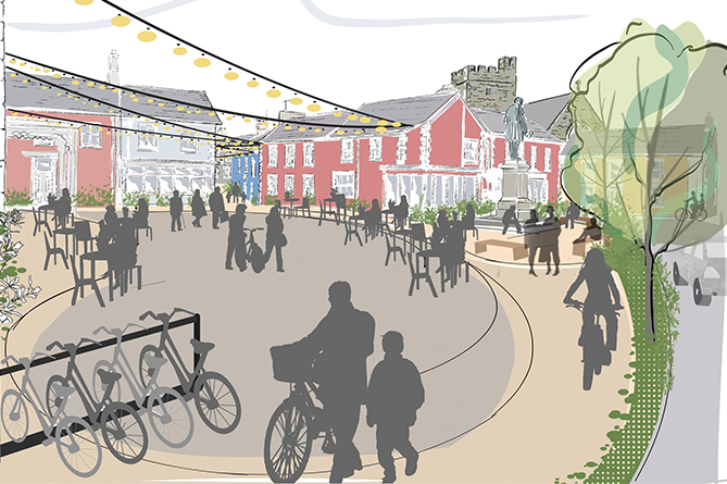 A Greener Ceredigion: A healthier balance between people and vehicles in Tregaron