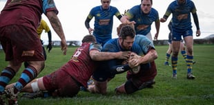 Aberaeron take bragging rights with late winning try against Lampeter