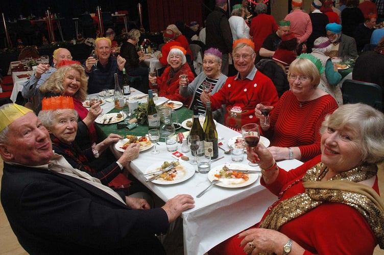 Festive cheer at Neuadd Dyfi