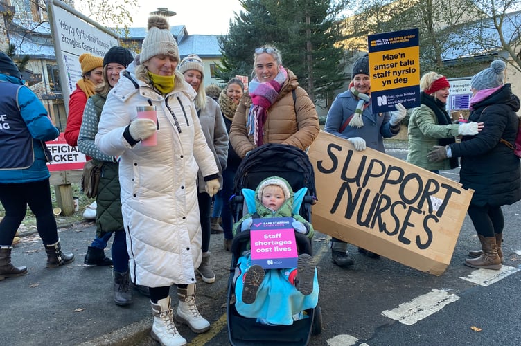 Baby on strike