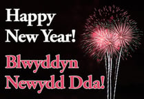 Happy New Year! Blwyddyn Newydd Dda!