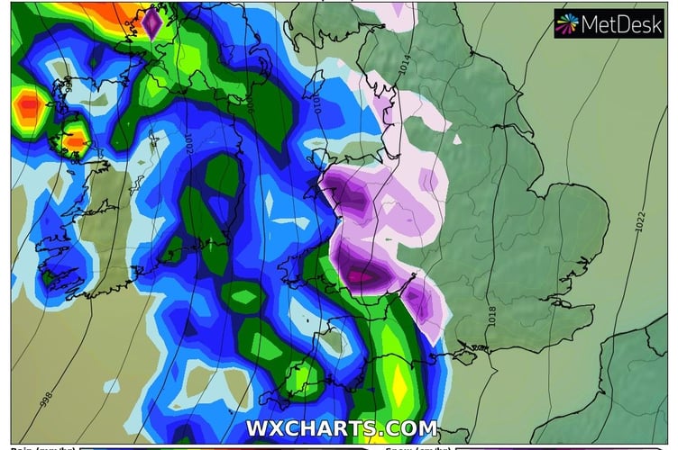 Weather map