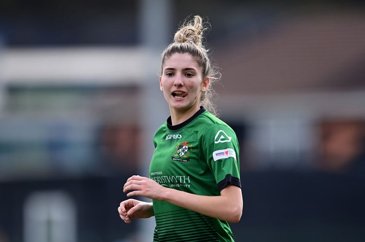 Emily Thomas netted a second half hat-trick against Wrexham
