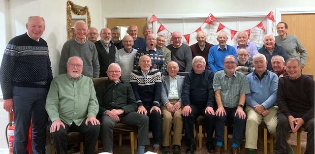 Parti Nadolig Cylch Cinio Aberystwyth a gynhaliwyd yng Ngwesty’r Richmond