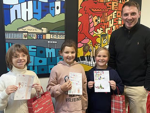 Winners of foodbank's Christmas card competition announced