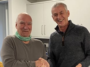Pwllheli RNLI stalwart Bernard retires