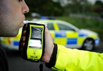 Newcastle Emlyn man drove while almost twice the legal limit