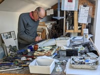 Favourite parts of Eryri inspire landscape painter