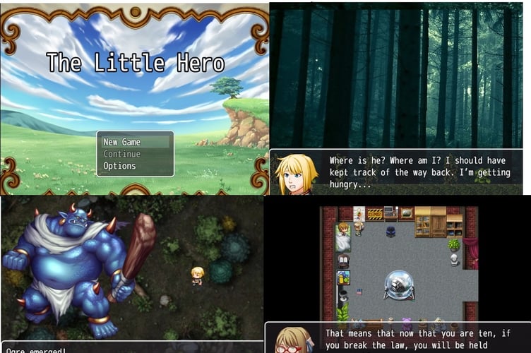 A computer game is among resources developed by Aberystwyth University students