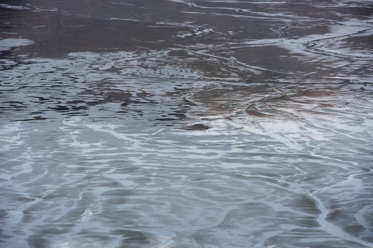 Dirty water poo