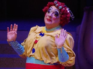 Mother Goose panto at Aberystwyth Arts Centre