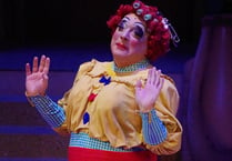 Mother Goose panto at Aberystwyth Arts Centre