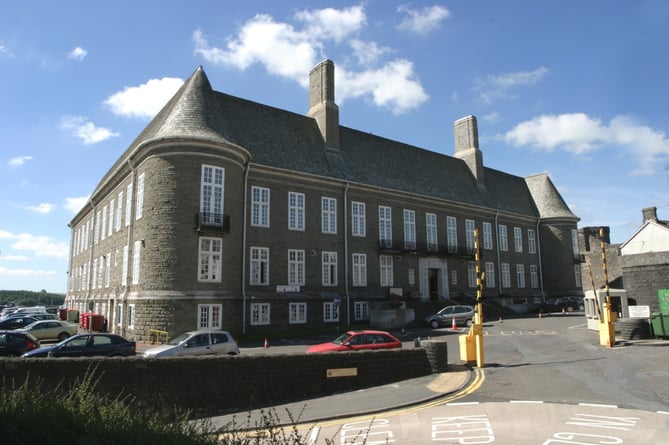 County Hall in Carmarthen