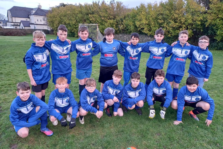 Nefyn under 13s new kit