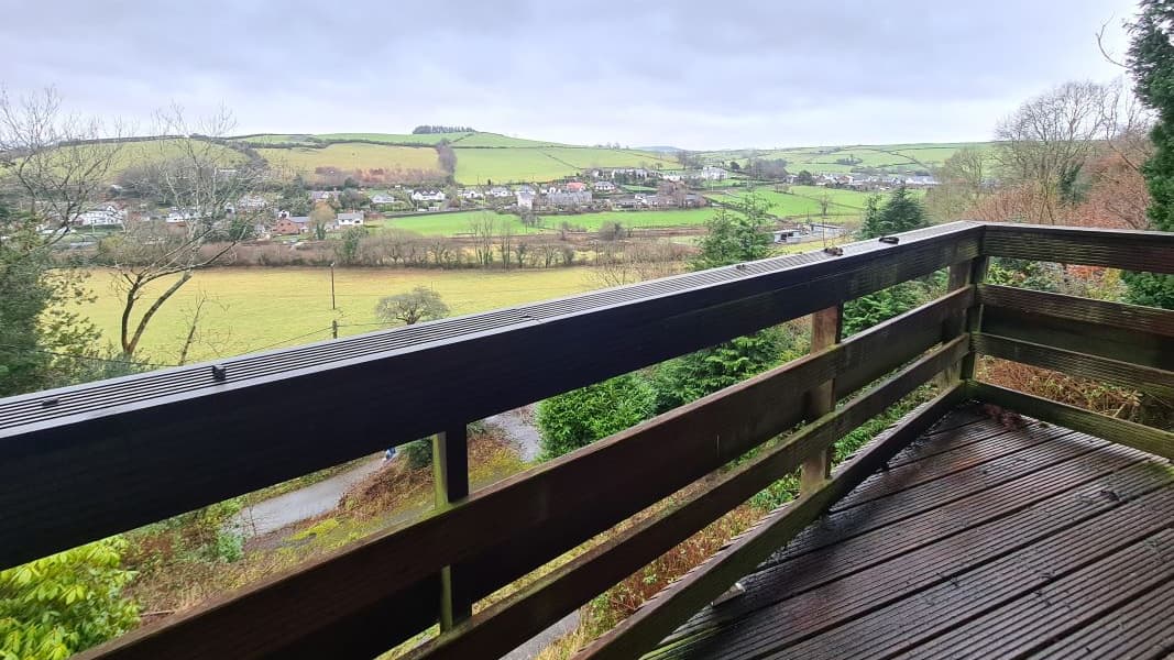 Llandre property for auction has "some of the best views in the country