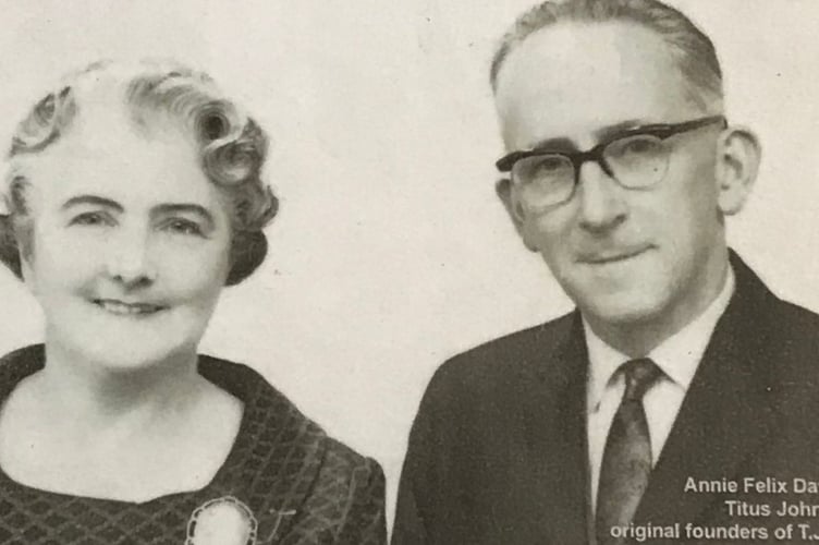 Annie Felix Davies and Titus John Davies