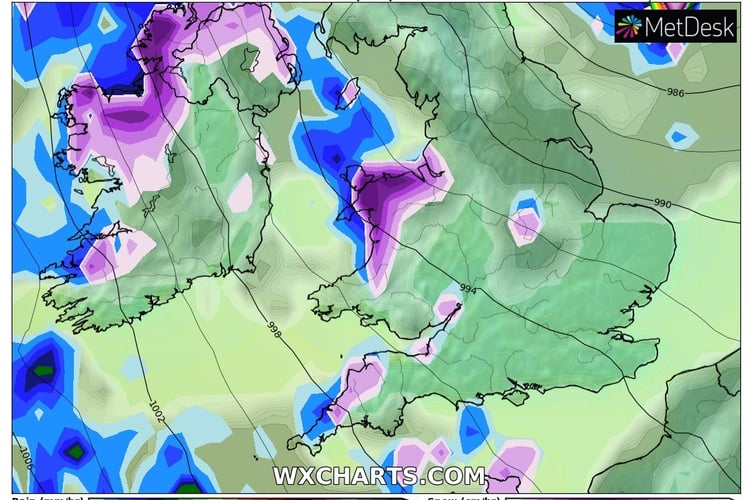 Snow warning