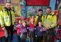 Construction firm spreads joy to hospital, foodbanks and pupils