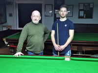 TJ wins Ceredigion Snooker Captains Tournament