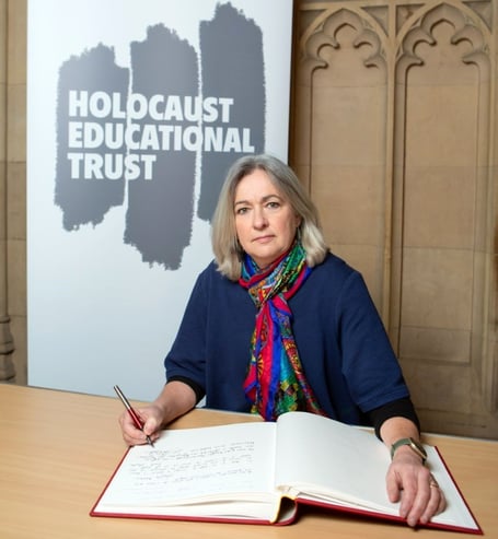 Liz Saville Roberts MP marking Holocaust Memorial Day