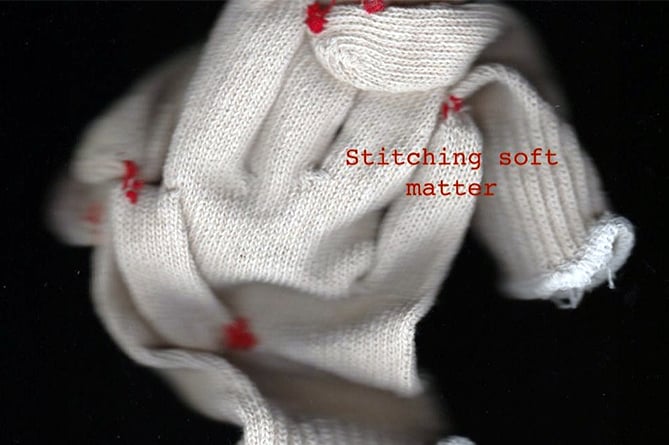 Simon Whitehead Stitching soft matter