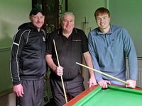 Penparcau A win KO Singles Team snooker final