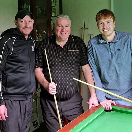 Ceredigion Snooker Singles KO Winners