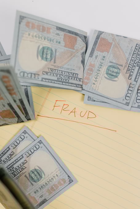 Fraud stock image