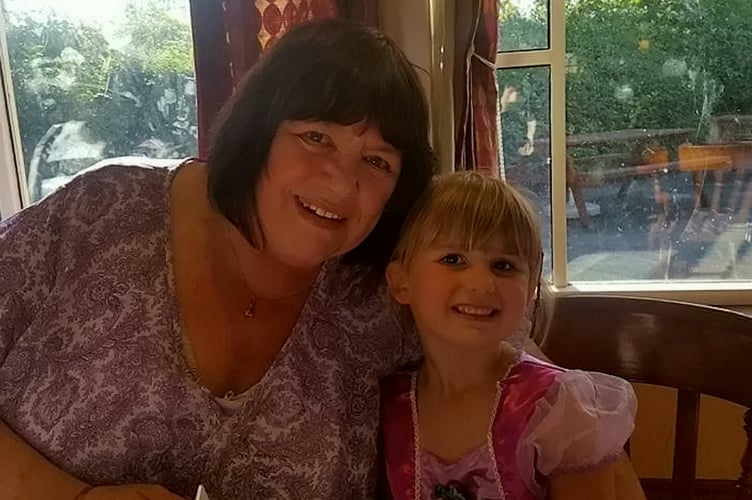 Matilda with grandmother Pat Morris. A nine-year-old girl's 'postbox to heaven' idea which allows people to send letters to their deceased loved ones is to be rolled out nationally at crematoriums across the UK. See SWNS story SWLNpost. Grieving Matilda Handy suggested the heartwarming idea while looking for a way to express her emotions after her grandparents passed away. The schoolgirl wanted to send her late grandma/nan/gran and granddad letters and cards so her family approached Gedling Crematorium, in Lambley, Nottingham. Crematorium bosses responded by installing an old Royal Mail postbox painted white just before Christmas, which led to more than 100 letters being posted. The postboxes are now set to be implemented at more than 40 other sites across the country after Matilda's moving tribute to her grandparents proved so popular.