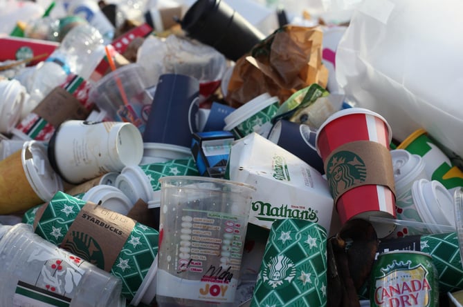 Stock image of waste for recycling