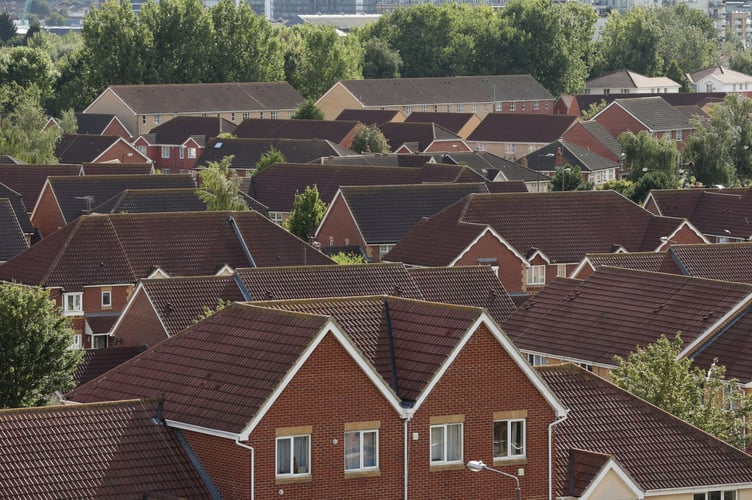File photo dated 19/08/14 of a view of houses in Thamesmead, south east London, as more than 250 social housing tenants will meet for the launch of an official resident-led panel to improve unsafe conditions.