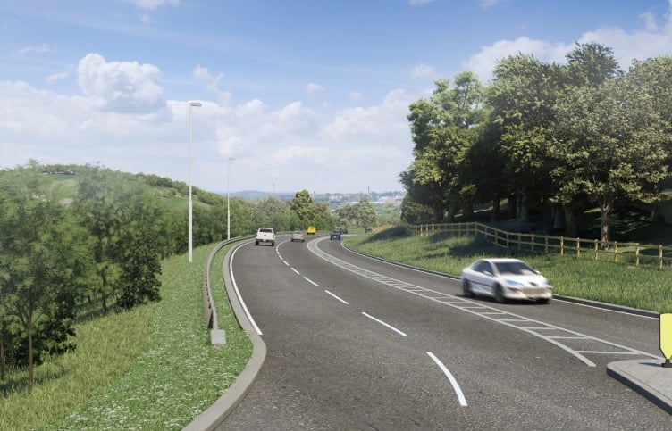 A470 Llangurig scheme