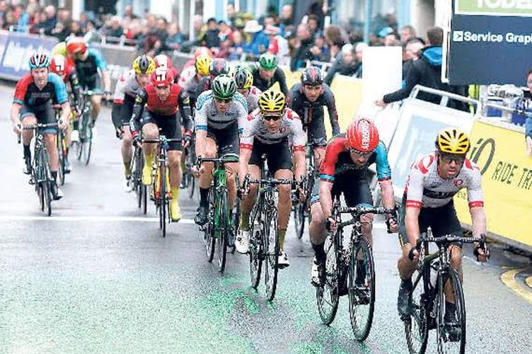 The Pearl Izumi Tour Series event will not be held in Aberystwyth this year