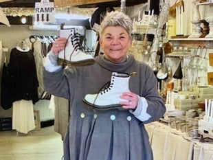 Shop owner seeks more Dr Martens to raise cash for guide dogs charity