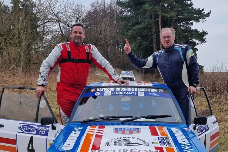 Roger Chilman and Patrick Walsh (right)