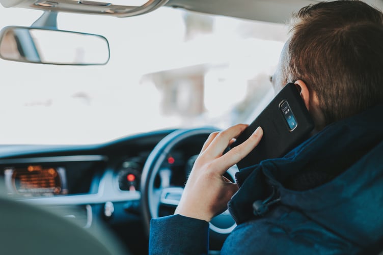 Mobile phone driving