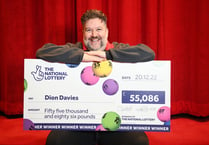 Ceredigion actor finds missing EuroMillions ticket while cleaning car