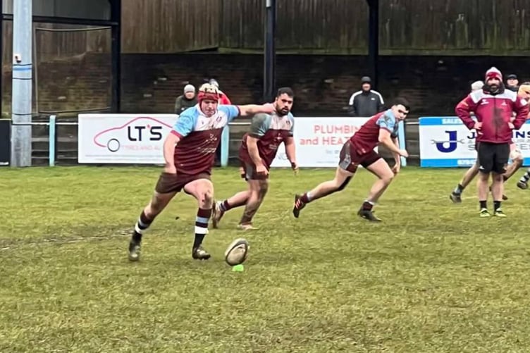 Osian Jones scored three penalties and a conversion
Division Three Cup
Llanharan 12 Lampter 16
Division Three Cup