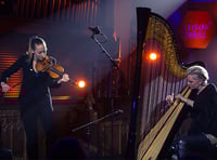 Harpist Catrin Finch returns to Ceredigion alongside gifted violinist