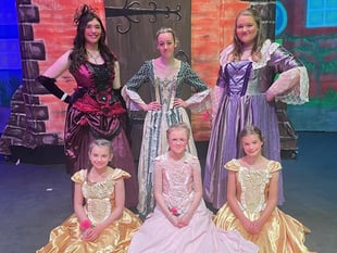 Past and present pupils put on a wonderful panto