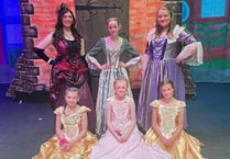 Past and present pupils put on a wonderful panto