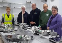Food bank volunteers welcome addition of new kitchen