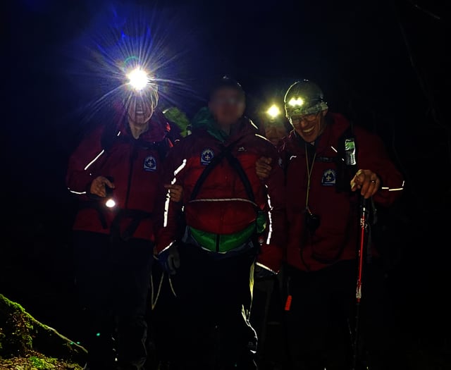 Warning issued following rescue of two men off Cader Idris
